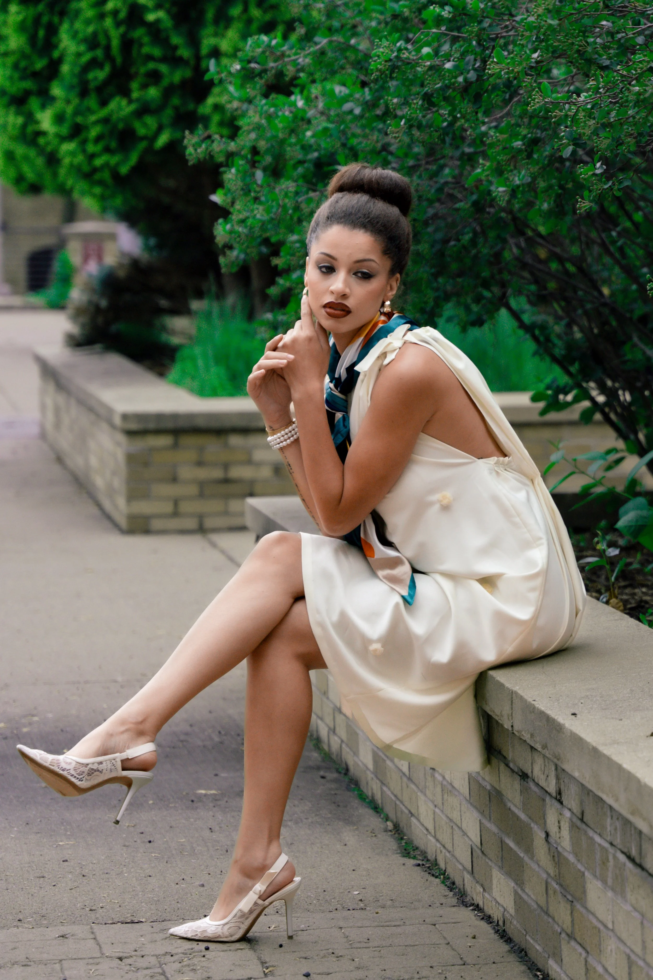 Rochester, MN creative portrait session — moody light